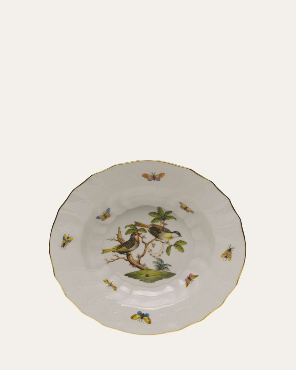 Rothschild Bird Motif 11 Rim Soup Bowl